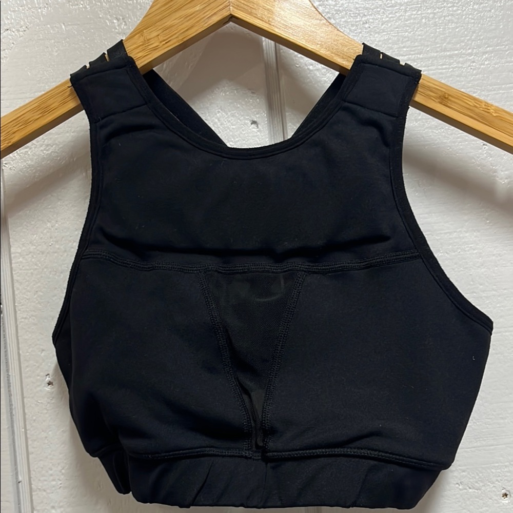 The Chestee Black Sports Bra